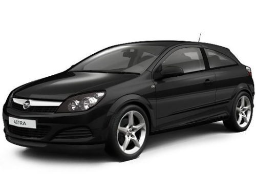 -OPEL ASTRA H GTC (2004-2012) 3D 3D GUMOVÉ ROHOŽE