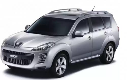 -PEUGEOT 4007 (2007-2012) 3D GUMOVÉ ROHOŽE