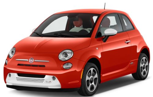 FIAT 500E 3D GUMOVÉ ROHOŽE (2015-2020)