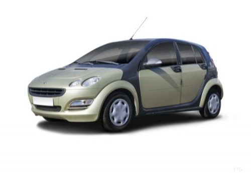 SMART FORFOUR 3D GUMOVÉ ROHOŽE (2004-2006)