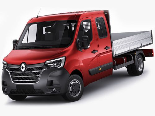 RENAULT MASTER DVOJITÁ KABÍNA GUMOVÉ ROHOŽE (2019-)