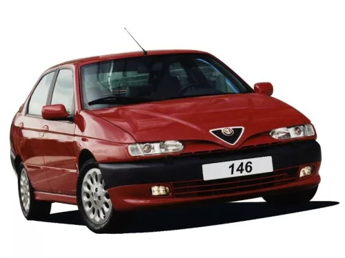 Alfa Romeo 146 1994-2001 (hatchback) Bočné ochranné lišty na dvere