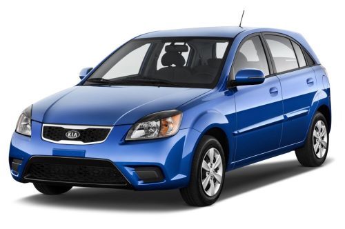 Kia Rio 2005-2010 (sedan) Bočné ochranné lišty na dvere