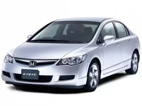 Honda Civic 2006-2011 (sedan, 5 dverové) Bočné ochranné lišty na dvere