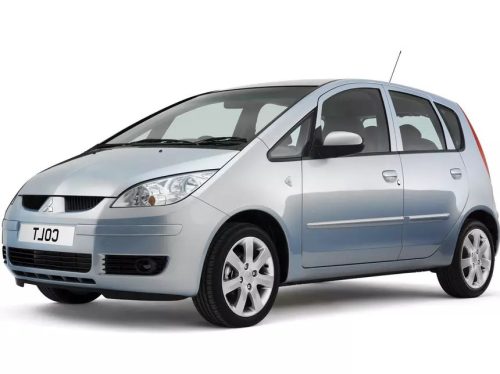 Mitsubishi Colt 2008-2012 (hatchback, 3 dverové) Bočné ochranné lišty na dvere